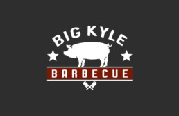 big Kyle bbq logo design