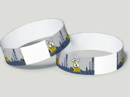 pints for paws event wristband