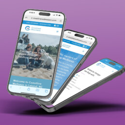 Coastline wellness web design