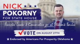 political mailer design Americans for Prosperity